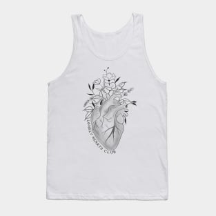 Lonely Hearts (black and white) Tank Top